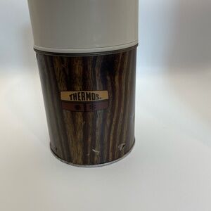 Vintage Thermos Model 70F TG3 Metal Plastic Thermos